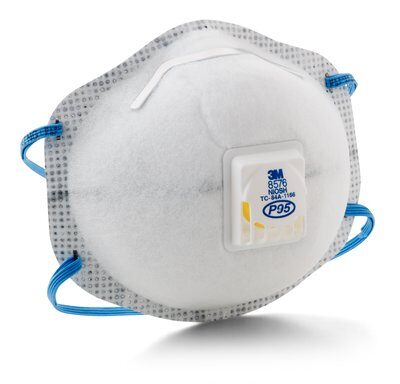 3M™ P95 Particulate Respirator with Nuisance Level Acid Gas Relief - Disposable Respirator